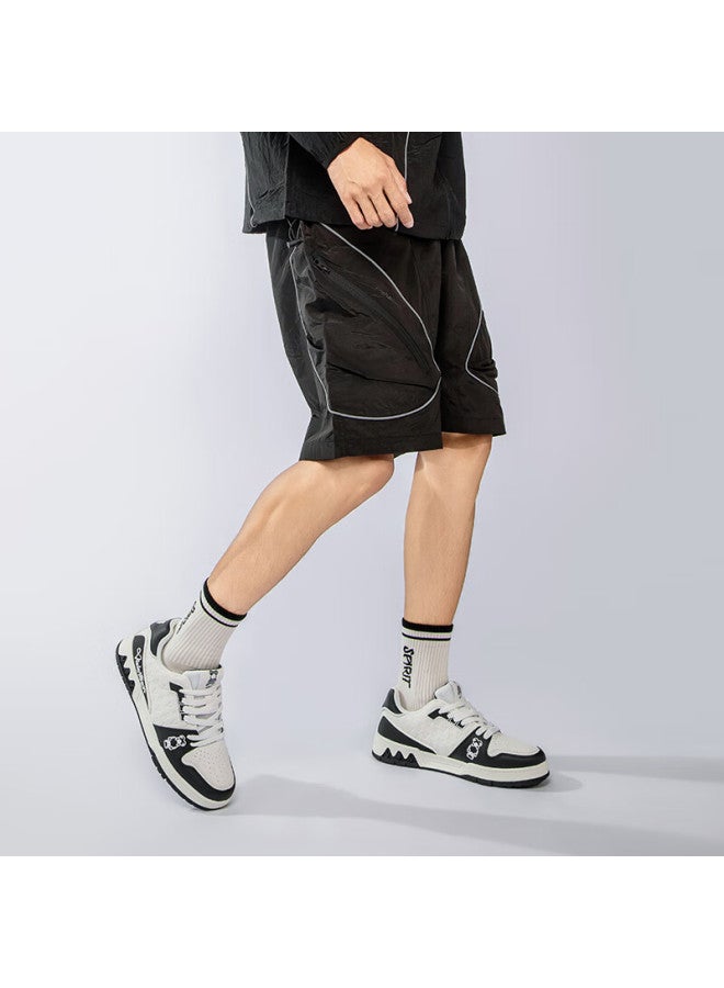 VIOLENTBEAR Men'S Spring Casual Sports Shoes Low-Top Skate Shoes Trendy Shoes All-Match Women'S Shoes Couple Shoes 889Yf White Black Size 43 - Image 2