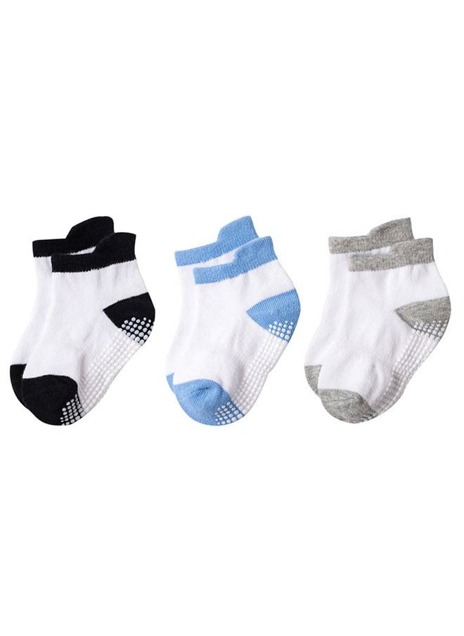 Generic 6 Pairs Baby Socks Of Soft Cotton Lovely Pattern Socks For Baby Boy Socks Multicolor  - Image 2