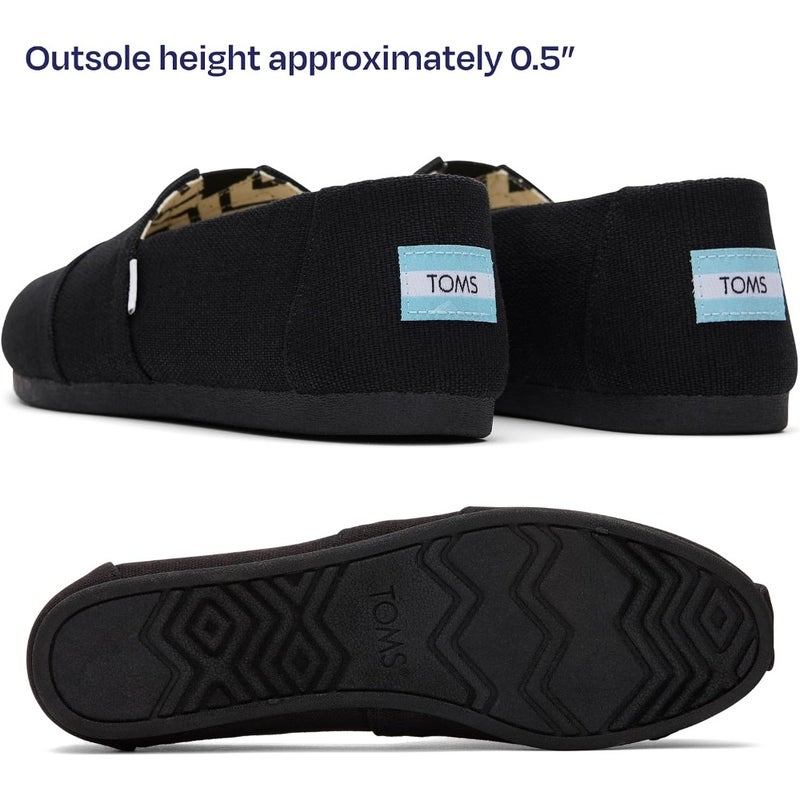Alpargata Women's Boat Shoe Slip-On Style For Casual Wear At Home Office Or Travel Canvas Upper With Jute Sole Breathable Lightweight Comfort - Image 5