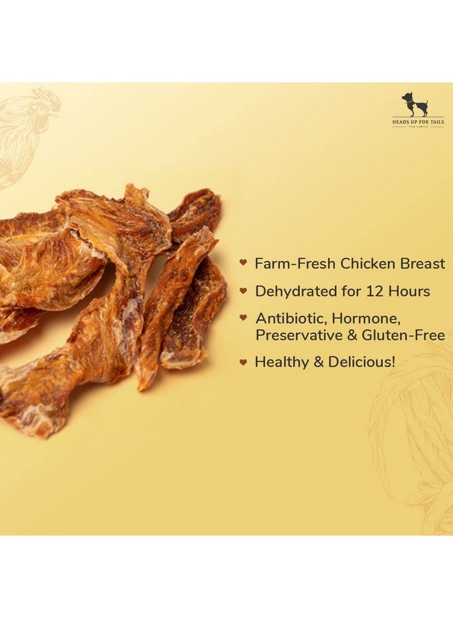 Heads Up for Tails Sara's Doggie Treats Chicken Jerky, Huft Non Veg Treats for Dogs - 70 g Each (Pack of 2) - Image 3