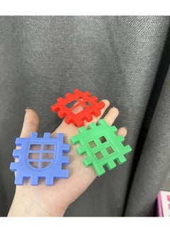 Home Colorful Large House Building Blocks, Window Design Toys, Creative Large House Building Block Toys Gifts  - Image 5