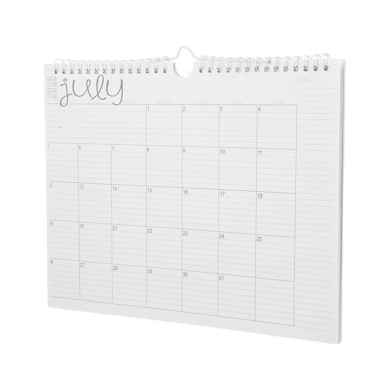 2026 Hanging Wall Calendar 12 Month Spiral Bound Whiteboard Planner - Image 2