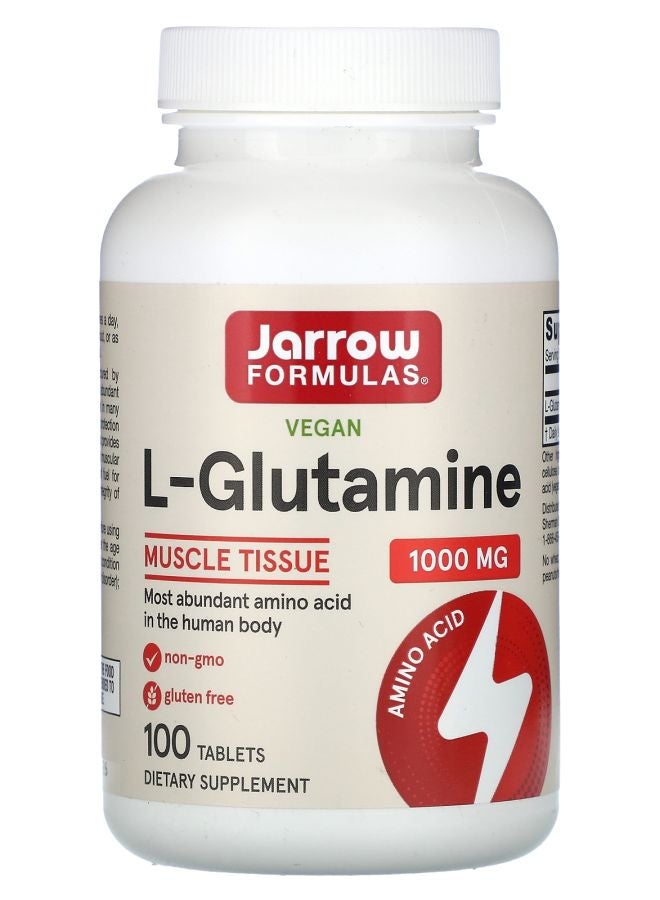 jarrow formulas L-Glutamine 1000 mg 100 Tablets