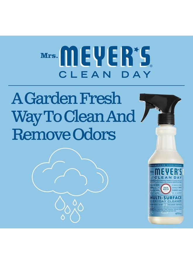Mrs. Meyer's Clean Day MRS. MEYER'S CLEAN DAY All-Purpose Cleaner Spray, Rain Water, 16 fl. oz - Pack of 3  - Image 5
