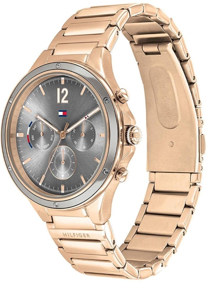 TOMMY HILFIGER Women's Analogue Quartz Watch with Stainless Steel Strap 1782277 - Image 2