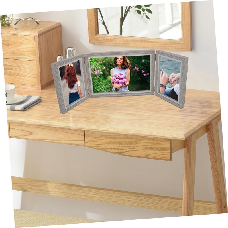 Amosfun Wooden Photo Frame Panel Collage Picture Frame for Home Decor Features Capacity for Memories and Special Moments - Image 5