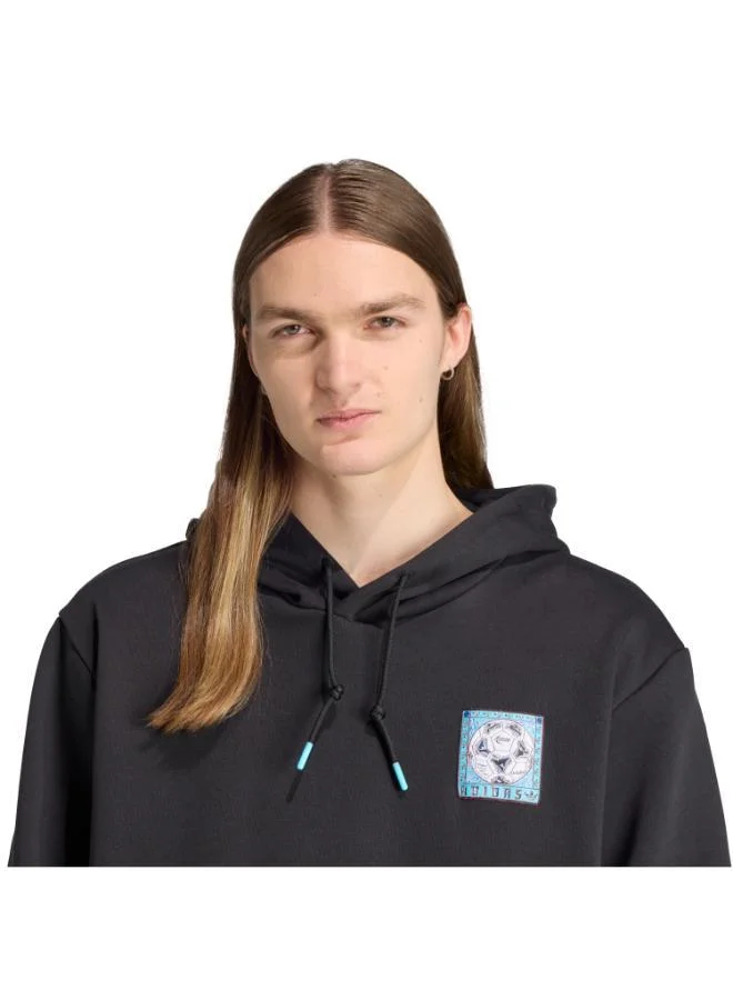 Adidas Originals BLACK Graphic Hoodie for Men | Best Price UAE