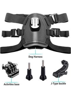 Generic Action Camera Dog Harness Mount Adjustable for GoPro Hero 7 6 5 4 Xiaoyi Sports Cam Chest Strap Holder  - Image 2