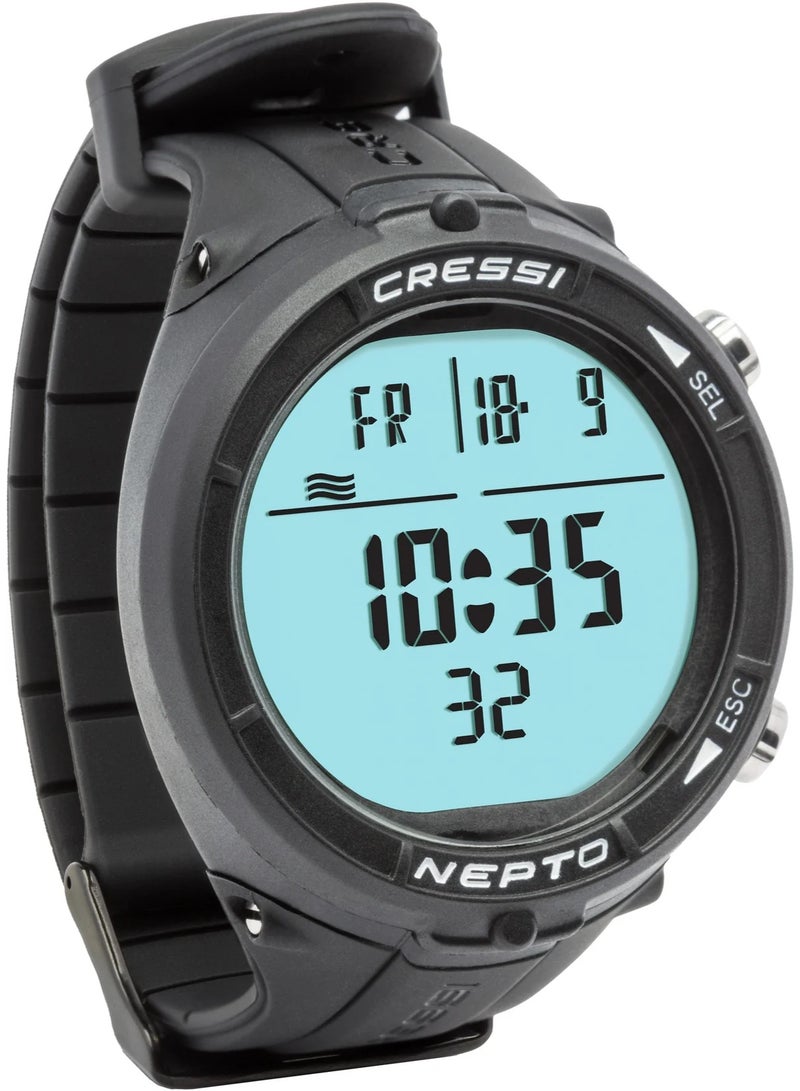Cressi Nepto Dive Computer Black - Image 1