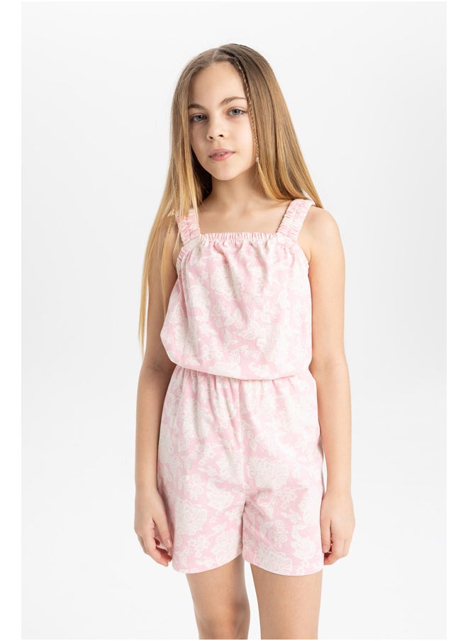 DeFacto - Girl Regular Fit Sleeveless Jump Suit - Image 1