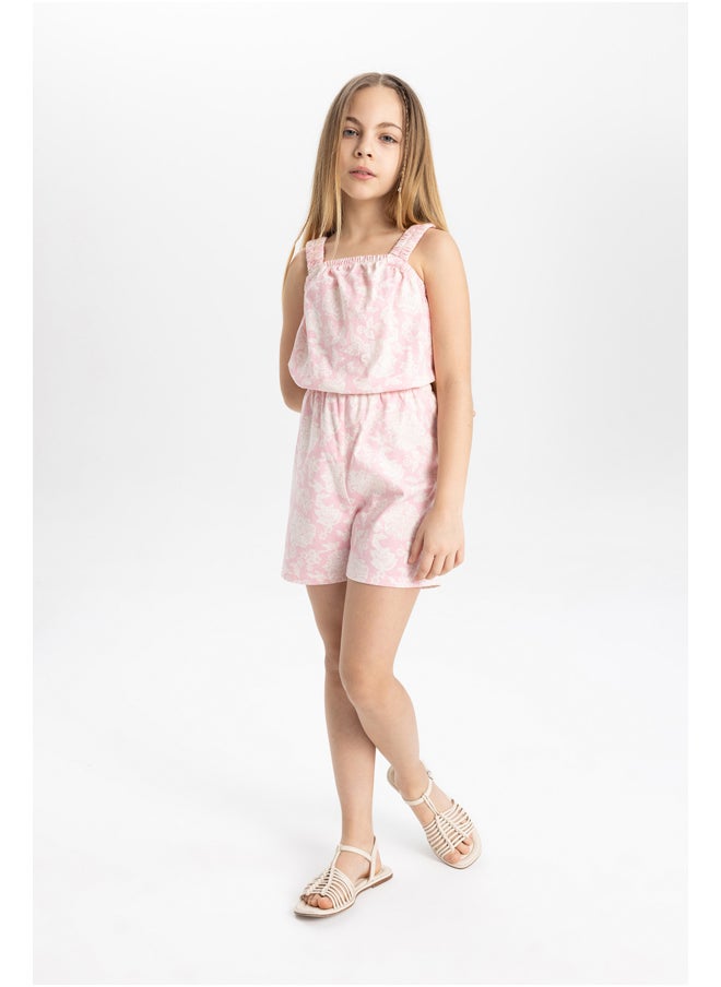 DeFacto - Girl Regular Fit Sleeveless Jump Suit - Image 1