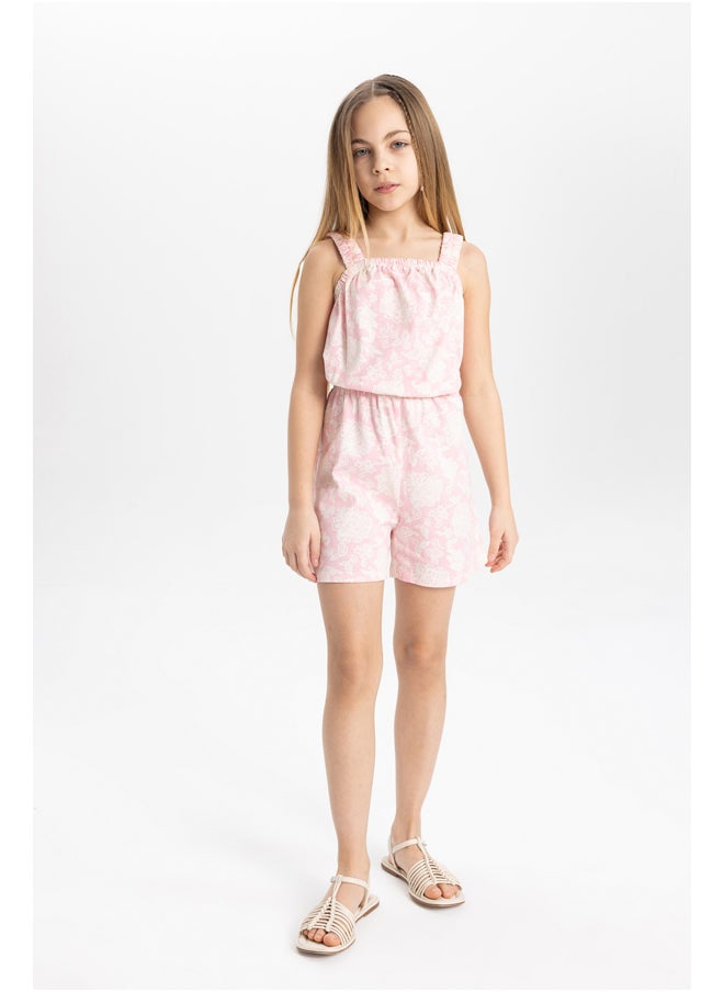 DeFacto - Girl Regular Fit Sleeveless Jump Suit - Image 1
