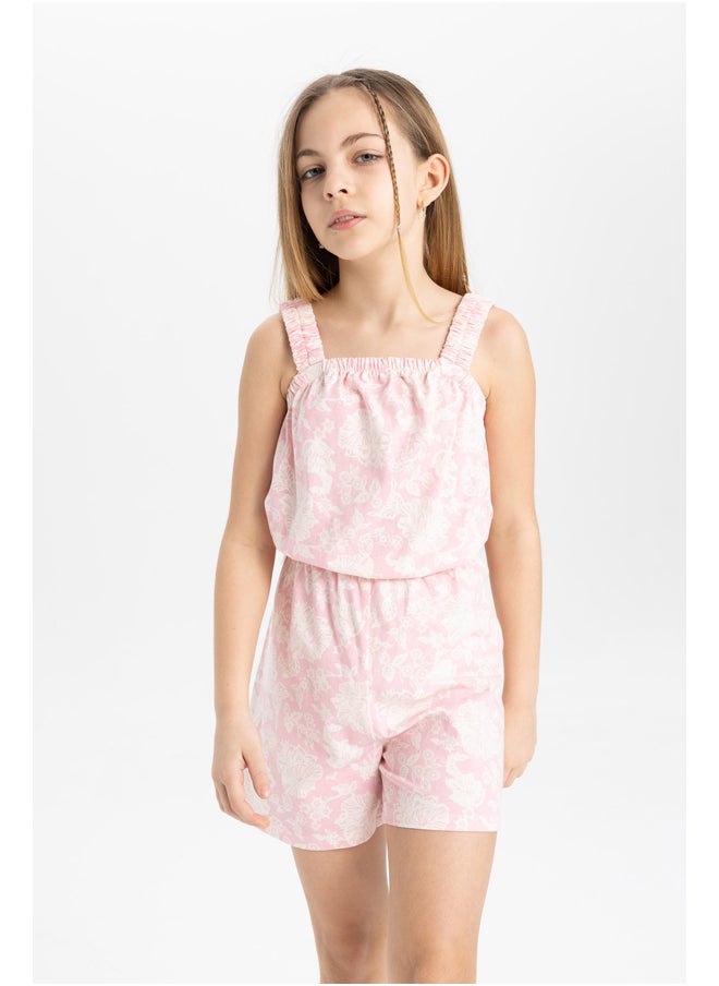 DeFacto - Girl Regular Fit Sleeveless Jump Suit - Image 1