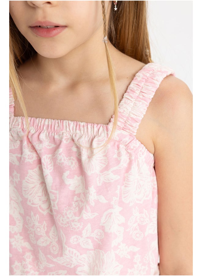 DeFacto - Girl Regular Fit Sleeveless Jump Suit - Image 1