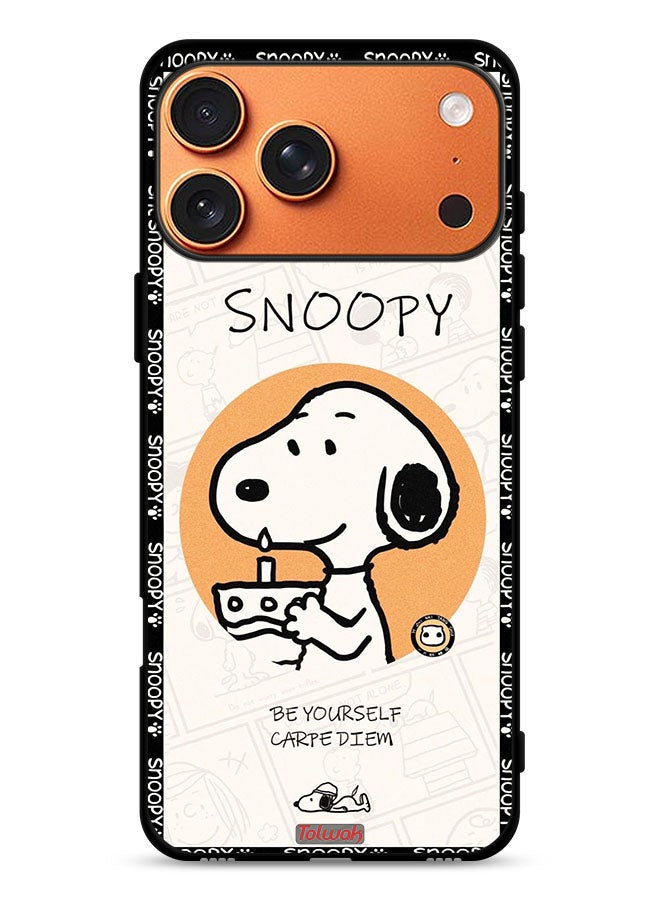Tolwak Apple iPhone 17 Pro Max Protective Case Cover Snoopy Be Yourself - Image 1