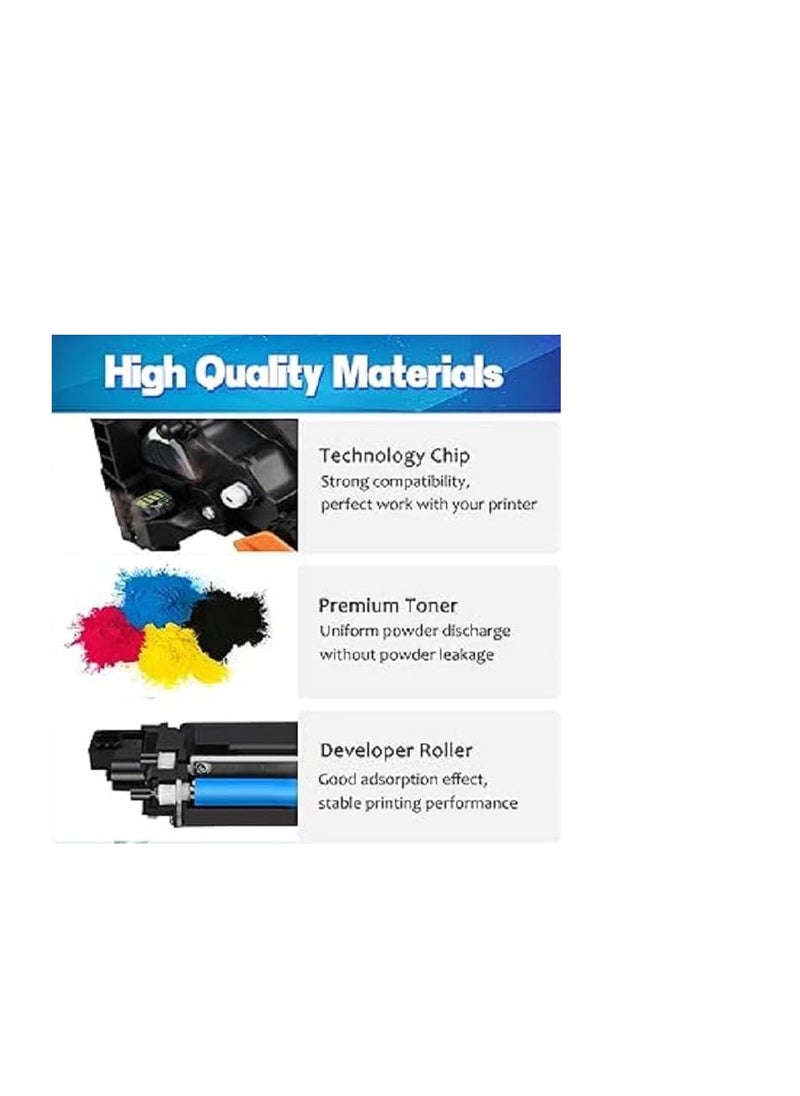 Terabyte TN-279 Compatible Toner Cartridge For Brother HL-L3280CDW, DCP-L3520CDW, DCP-L3560CDW, MFC-L3720CDW, MFC-L3760CDW (Black Cyan Yellow Magenta 4 COLOR SET)  - Image 5