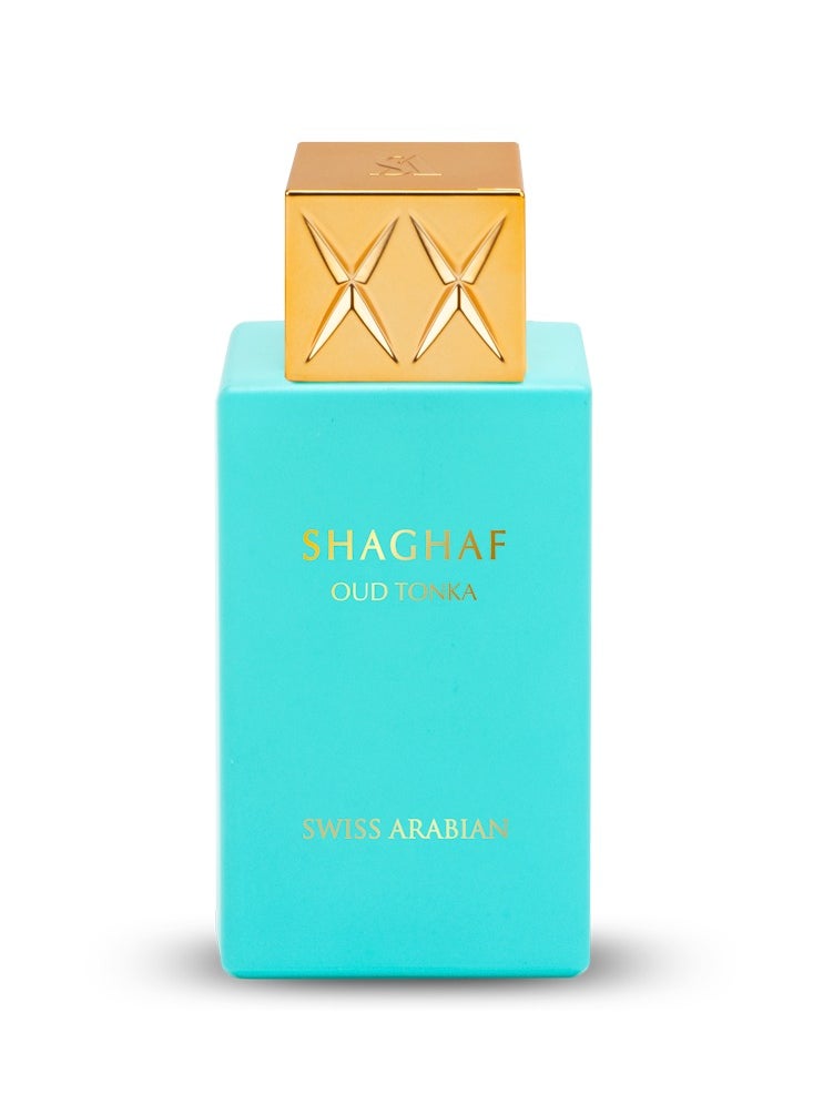 SWISS ARABIAN Shaghaf Oud Tonka Unisex Eau De Parfum  75ml  - Image 1