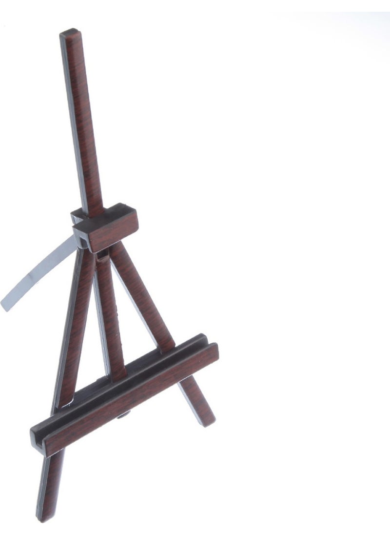 Tek-İş Desktop Adjustable Wooden Look Plastic Mini Easel Three-Legged Picture Book Tablet Drawing Table  - Image 1