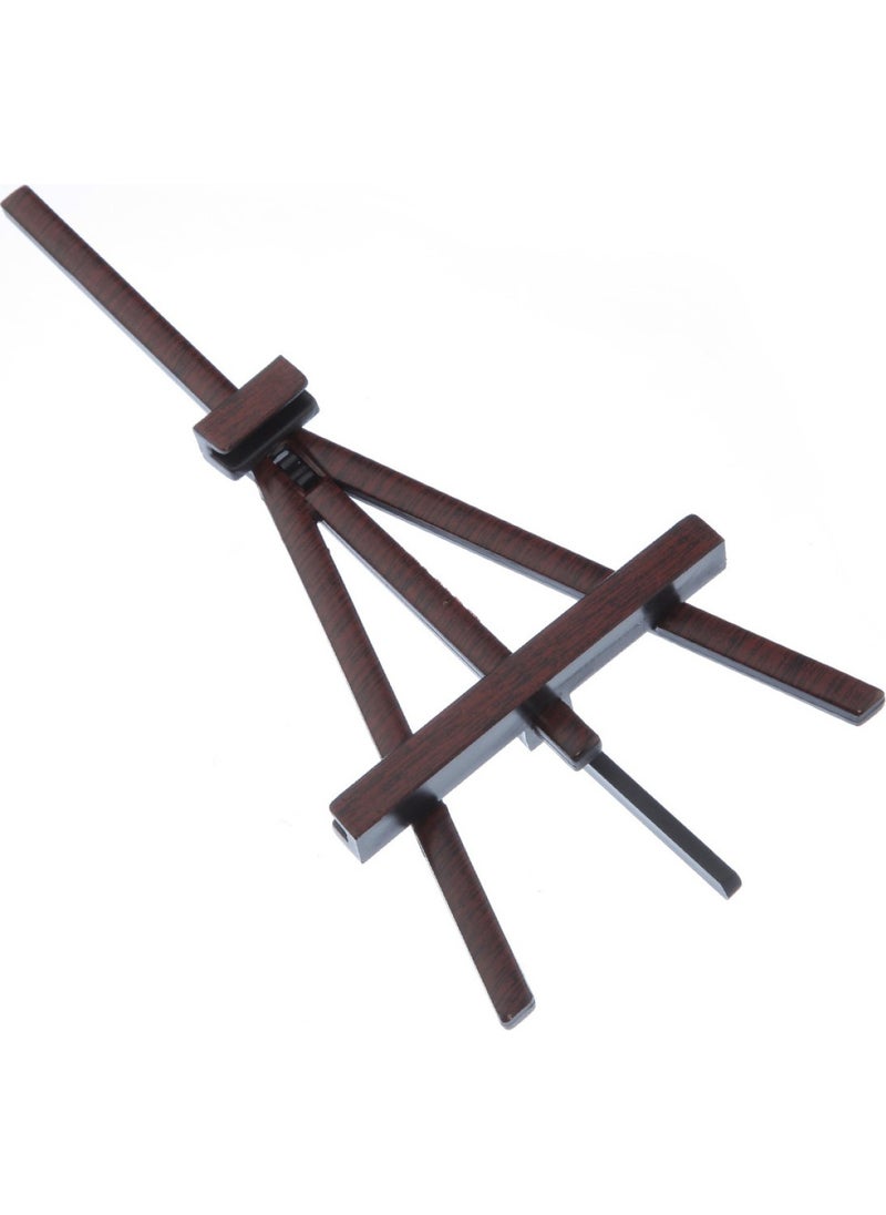 Tek-İş Desktop Adjustable Wooden Look Plastic Mini Easel Three-Legged Picture Book Tablet Drawing Table  - Image 2