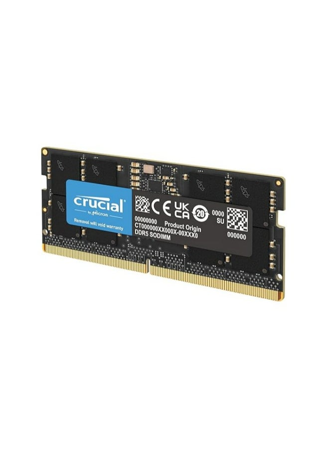 كروشيال ذاكرة RAM 8GB DDR5 5600MT/s (أو 5200MT/s أو 4800MT/s) للكمبيوتر المحمول CT8G56C46S5 - Image 5