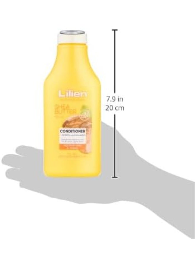 Lilien Shea Butter Conditioner for Dry and Damaged Hair 350 ml - Image 4