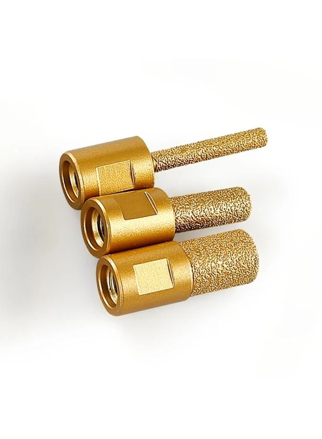 Diamond Grinding Drill Set 6 10 15mm For Stone Granite Marble Tile - Image 1