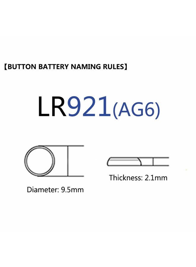 SKOANBE 10PCS 1.5V 371 370 SR920SW LR921 AG6 Button Coin Cell Watch Battery - Image 5