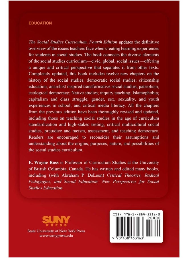 State University of New York Press The Social Studies Curriculum: Purposes, Problems, and Possibilities, Fourth Edition  - Image 2