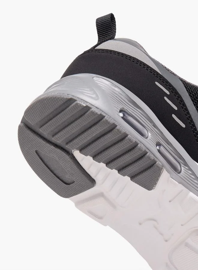 Kangaroos BLACK Boys Hook & Loop Sports Shoes for Men | Best Price UAE