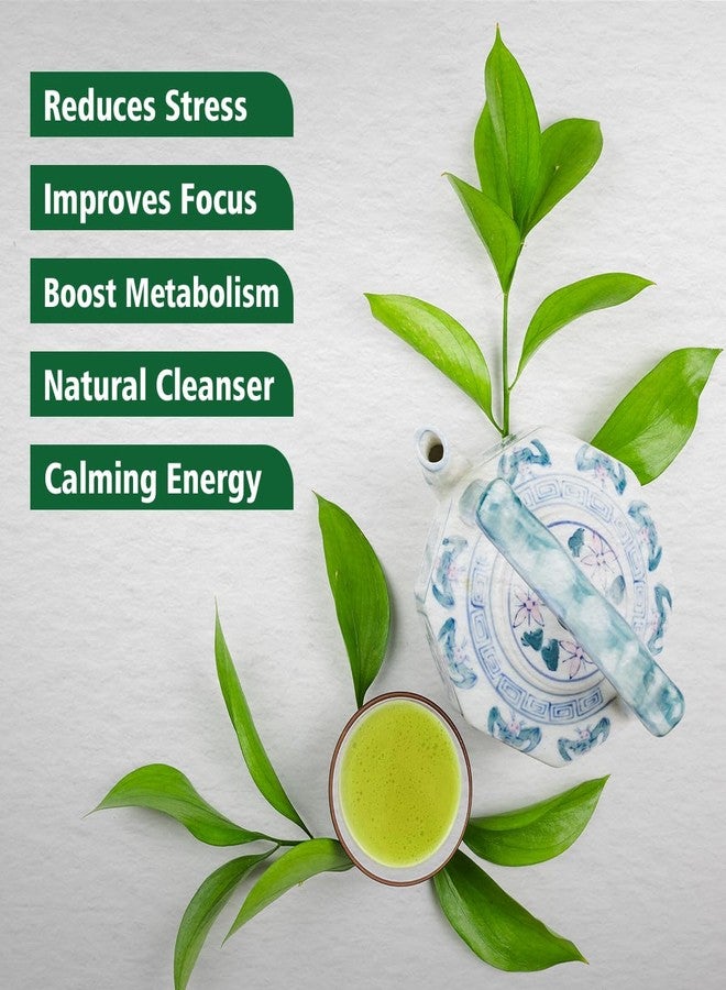 Golden Tips Japanese Matcha Green Tea Powder – 30g Tin Can, No Additives, Antioxidant-Rich Superfood, No Artificial Sweeteners - Image 5