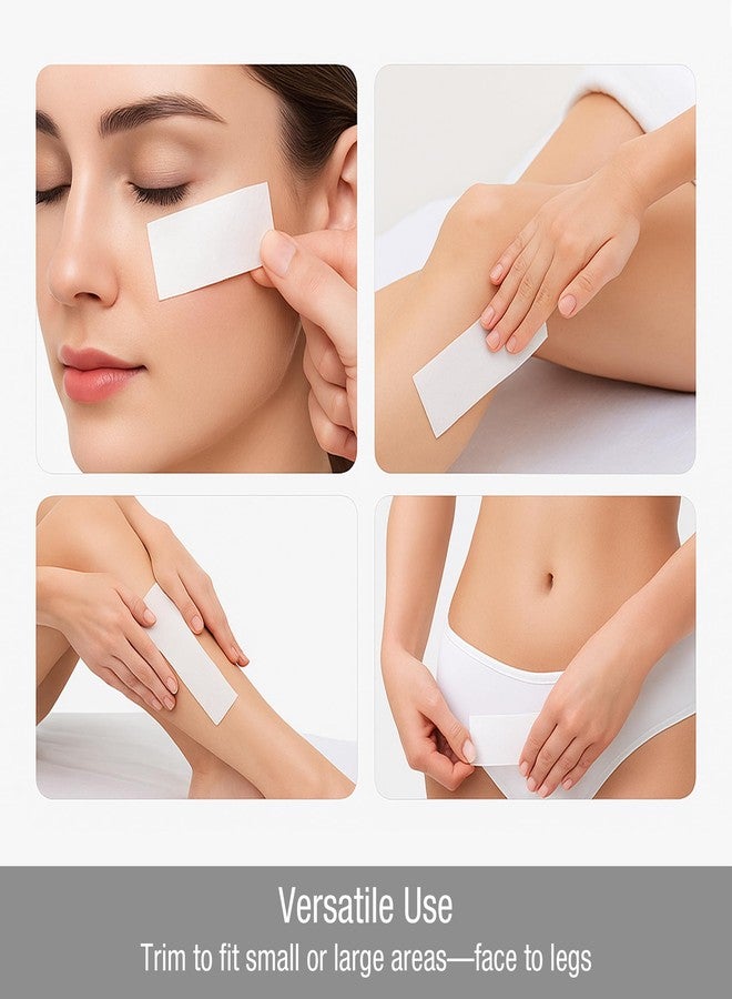 Appearus 250-Count Large 3x9 Non-Woven Waxing Strips - 90 gsm Tear-Resistant, Lint-Free Epilating Strips for Face & Body - Compatible with All Soft Waxes - Professional Spa-Grade Hair Removal - Image 4