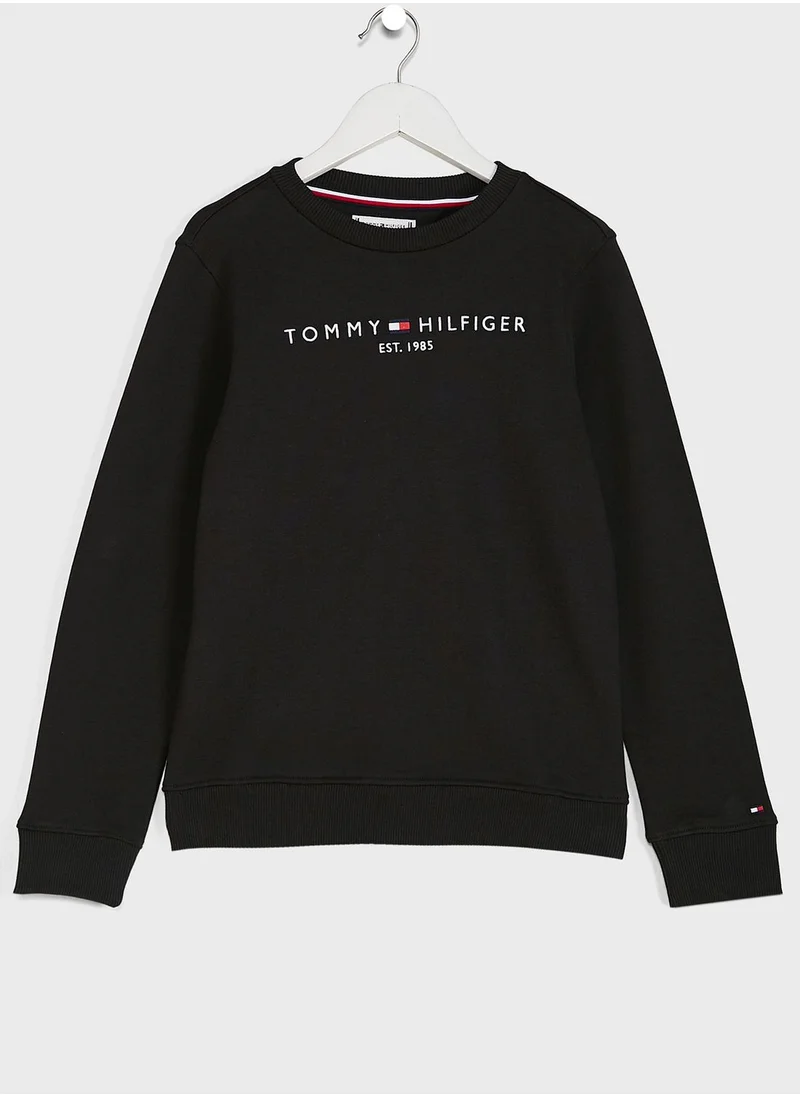 TOMMY HILFIGER Youth Logo Sweatshirt