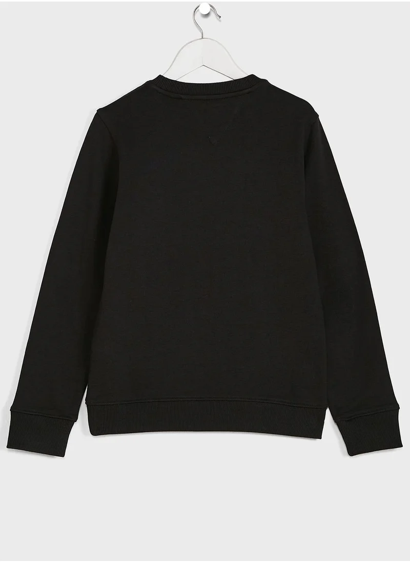 TOMMY HILFIGER Youth Logo Sweatshirt