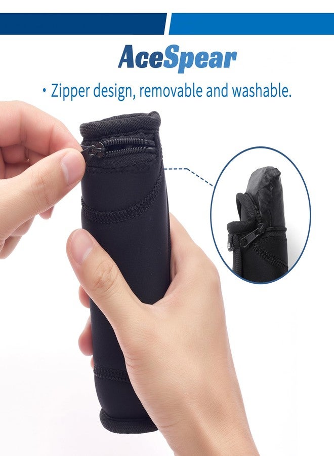 AceSpear Hand Weights for Women Men 1lb 2lbs 3lbs 4lbs Soft Dumbbells of 2, Detachable Walking Weight for Aerobics, Jogging, Running (1 lb x 2, Black) - Image 3