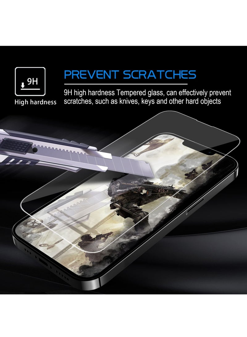 BORTONY iPhone 14 Pro Privacy Screen Protector 9H Anti Spy Dark Film Guard Case Friendly Bubble Free Tempered Glass for Apple iPhone 14 Pro 6.1 Inch 2022 - Image 3