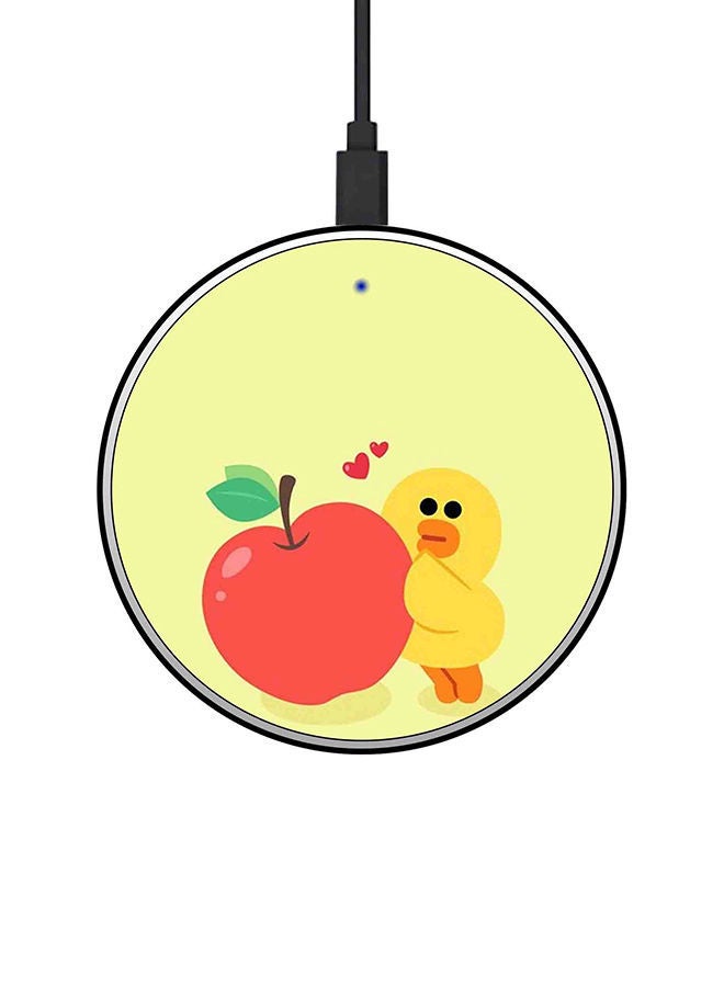 NIBEMINENT 15W Ultra Slim Fast Wireless Charger Multicolour - Image 1