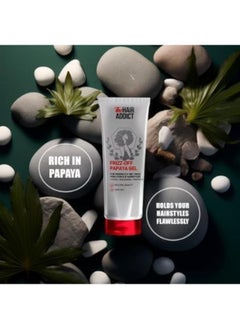 The Hair Addict Frizz Off Papaya Gel 250Ml  - Image 2