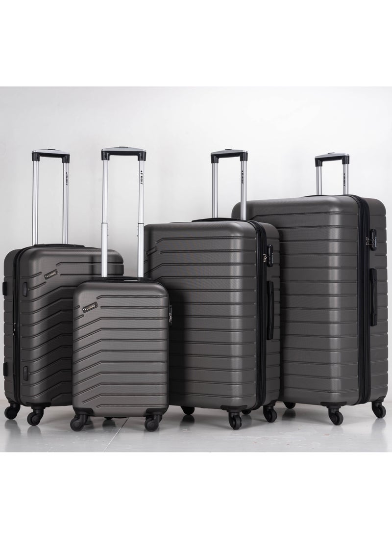 Stargold Suitcase Set of 4 PCS ABS Hardside Travel Luggage Bag  - Image 1