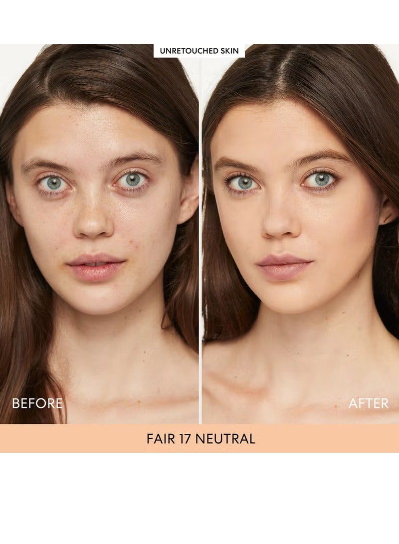 bareMinerals BAREPRO 24HR Skin-Perfecting Powder Foundation - Fair 17 Neutral 8g - Image 3