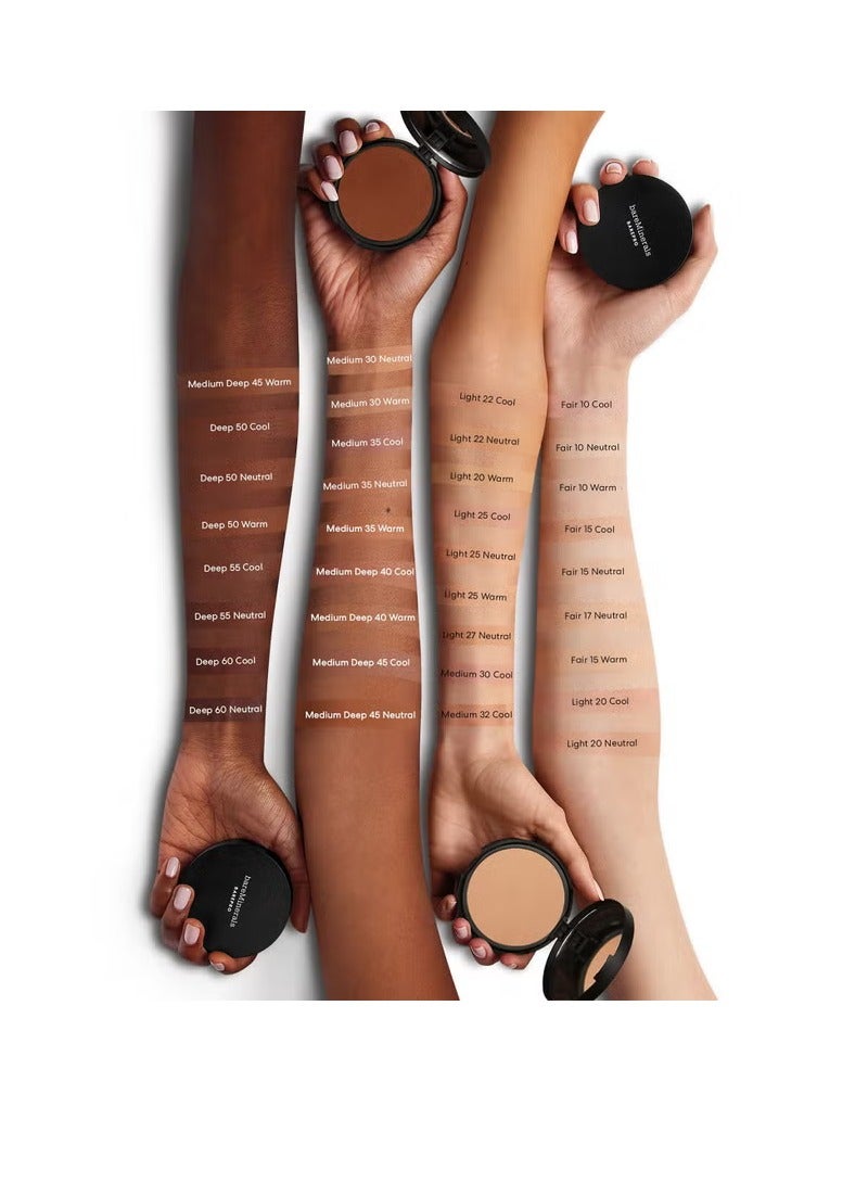 bareMinerals BAREPRO 24HR Skin-Perfecting Powder Foundation - Fair 17 Neutral 8g - Image 4