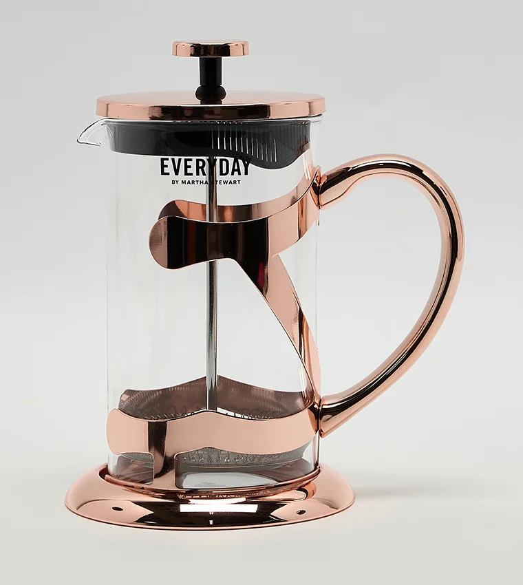 Martha stewart French Press 600ml Rose Gold