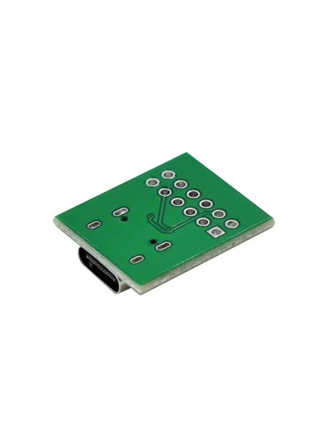 Type-C USB Breakout Board 12Pin DIP – USB Type-C Female Breakout Board 12-Pin DIP Module for  Electronics, PCB Prototyping, Power Supply Projects & Embedded System Development - Image 5