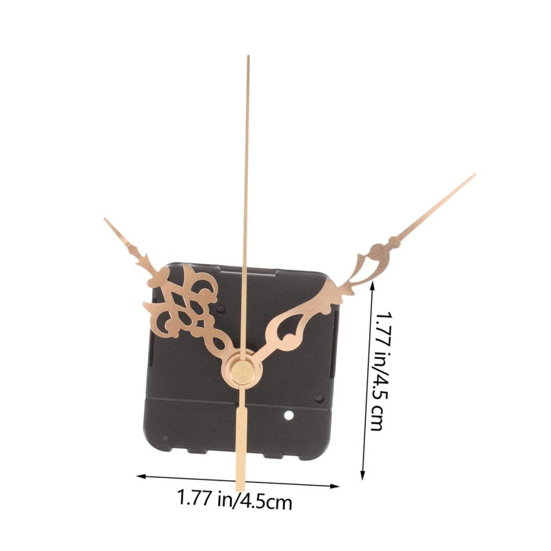 1 Set Reverse Clock Mechanism Replacement Kit with Black Hands for Accurate Timekeeping and Unique Display Projects - Image 3