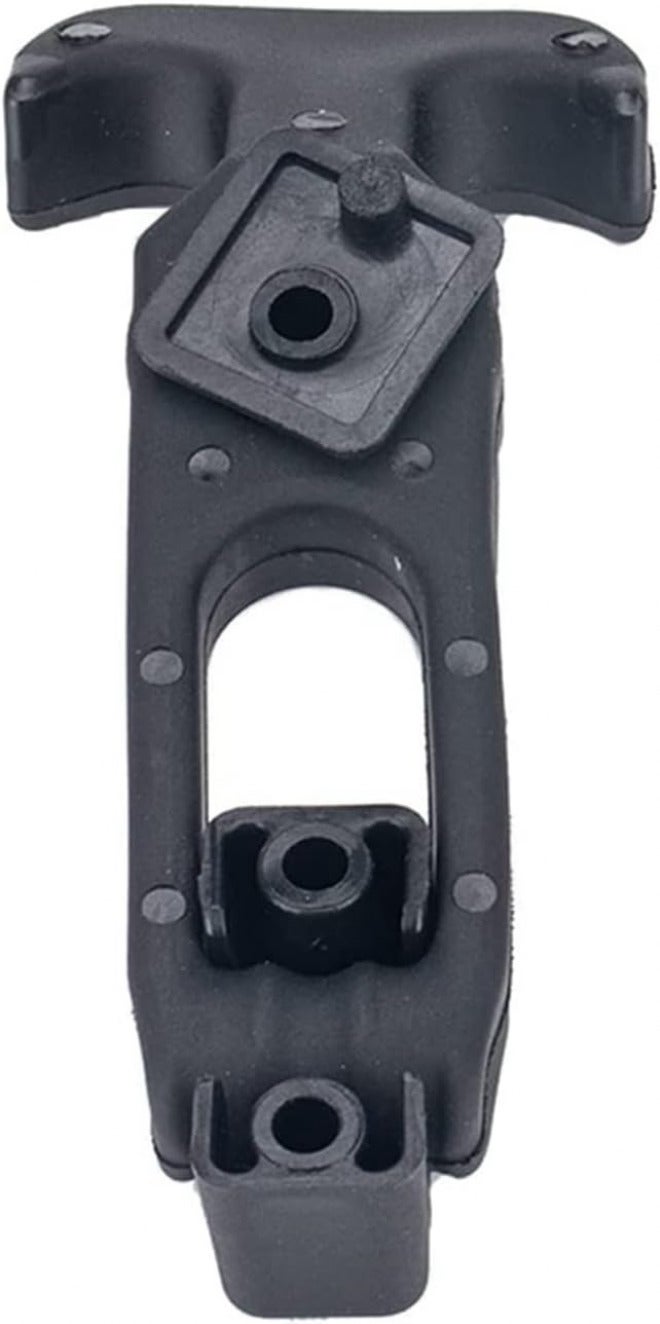 T-Handle Buckle Elastic Rubber with Brackets Rubber Hood Catch for Vehicle Trailers Tool Boxes Cooling Boxes Flexible Draw Latches T-Handle Draw Latches with Brackets for Tool Box Vehicle Engine Hood - Image 3