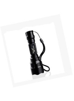 Generic Strong Light Flashlight Rechargeable C8 Flashlight With Household Strong Light Flashlight With Maintenance Riding Outdoor Household Super Bright-Product Specifications:1 Flashlight + 3 Batteries + 1 Single Charger  - Image 4