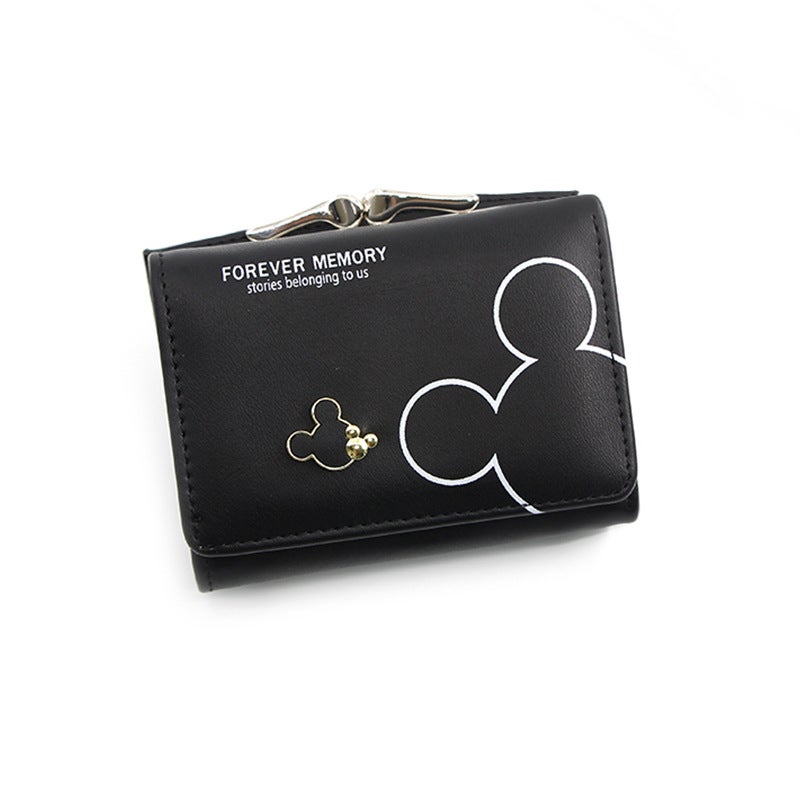 New Girls Wallet Casual Cute Student Coin Purse Handbag Korean Style Women'S Short Wallet 70% Off Coin Bag - Image 1