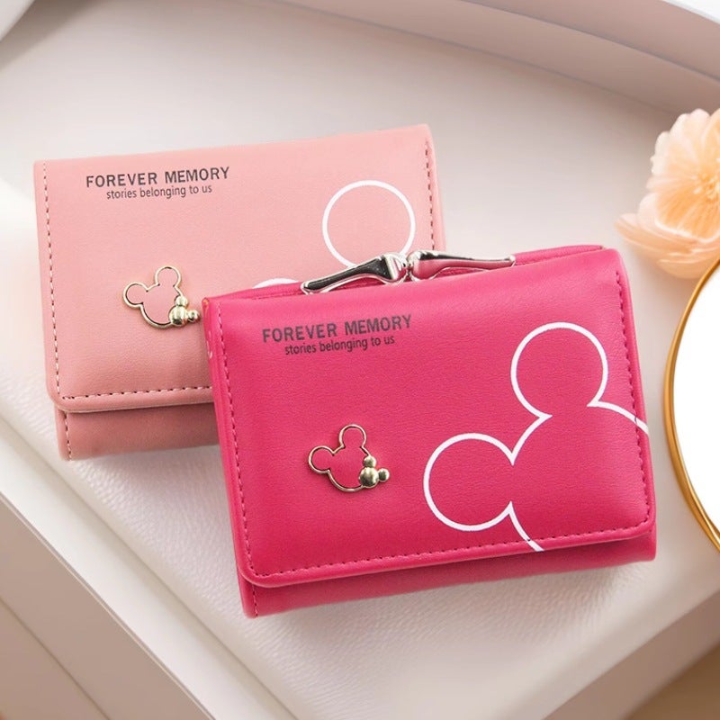 New Girls Wallet Casual Cute Student Coin Purse Handbag Korean Style Women'S Short Wallet 70% Off Coin Bag - Image 2