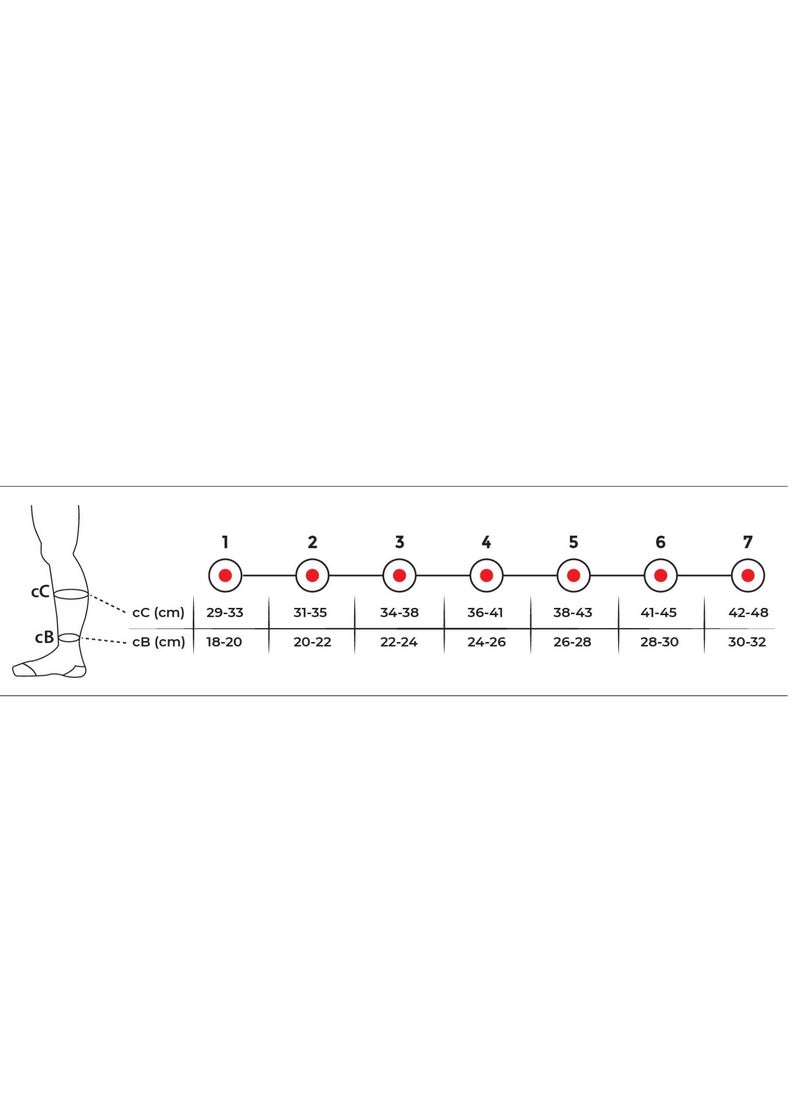 Medical Compression Stockings for Varicose Veins with Open Toes