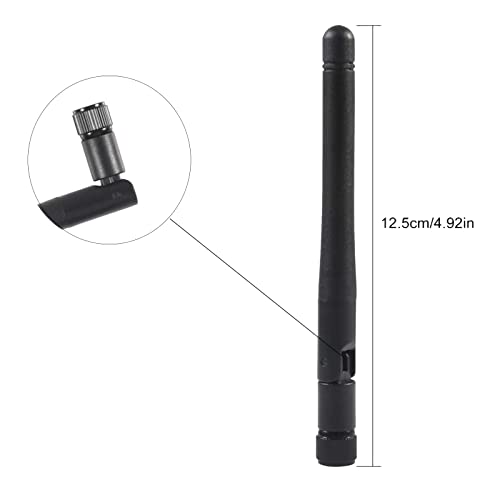 AEDIKO 5pcs Dual Band WiFi Antenna 2.4GHz 5/5.8GHz 3dBi RP-SMA Male Antenna for Wireless Vedio Security IP Camera Recorder Surveillance Recorder Truck Trailer Rear View Backup Camera Reversing Monitor - Image 4