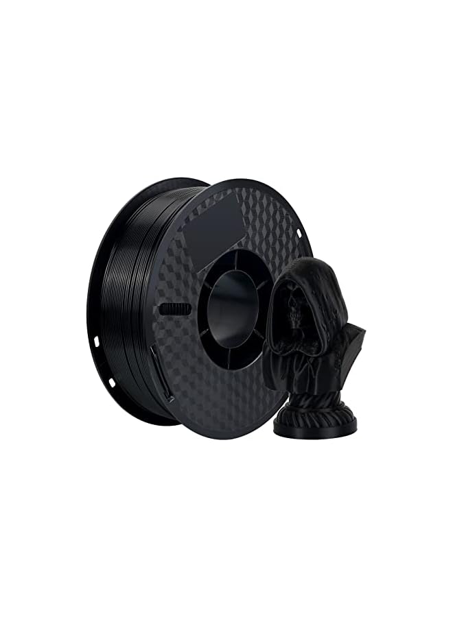 ABS 3D Printer Filament 1.75mm - High Strength, Heat Resistant Filament for Functional Prototypes, Mechanical Parts,1kg Spool, Black - Image 1